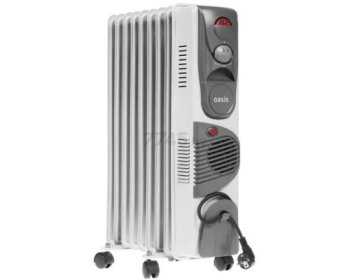 Масляный радиатор Oasis BВ-25Т (с вентилятором)