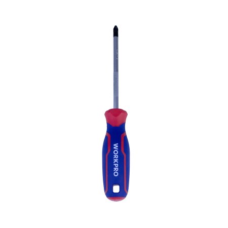Отвертка крестовая WORKPRO PZ2 100 мм