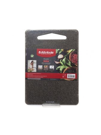 Доска разделочная Granite 35х25см 6мм пластик 1шт цвет черный