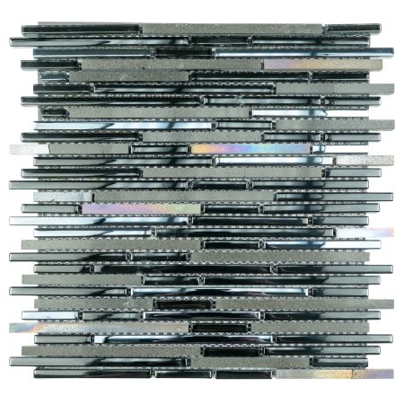 Мозаика Dark glass мультиколор US08