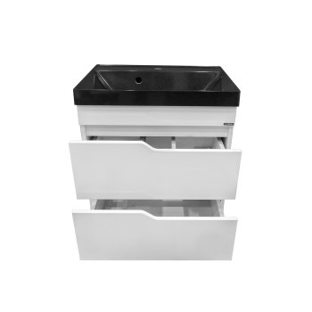 Тумба подвесная Теона 55х60х44см цвет белый