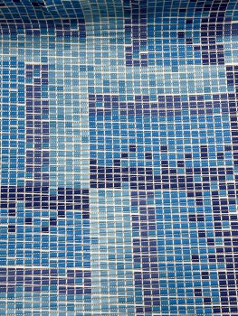 Коврик рулонный для ванной 65см Мозайка синий СтарЭкспо Коврик рулонный для ванной 65см Мозайка синий СтарЭкспо