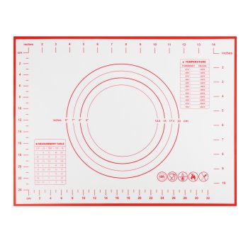 Коврик кулинарный VETTA с разметкой силикон 40 х 30 см