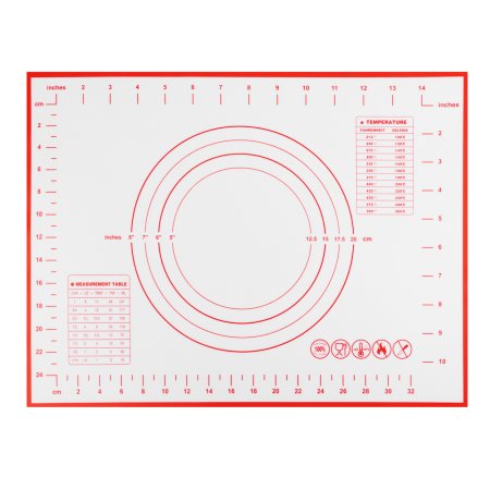 Коврик кулинарный VETTA с разметкой силикон 40 х 30 см
