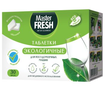 Таблетки для посудомоечной машины Master Fresh Eco 300г 30шт