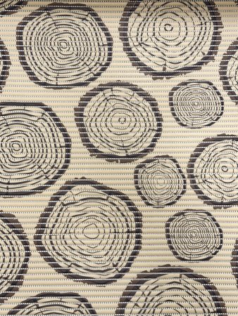 Коврик рулонный для ванной 130см Поленья бежевый СтарЭкспо