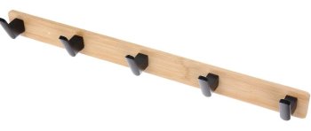 Вешалка настенная Eco усиленная 5 цвет коричневая