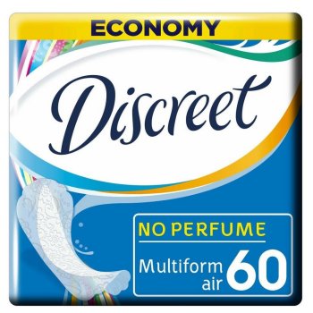 Прокладки ежедневные Discreet Air Multiform Trio 60шт