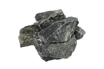 Камень для бани 20кг Габбро-диабаз колотые 70-150 мм