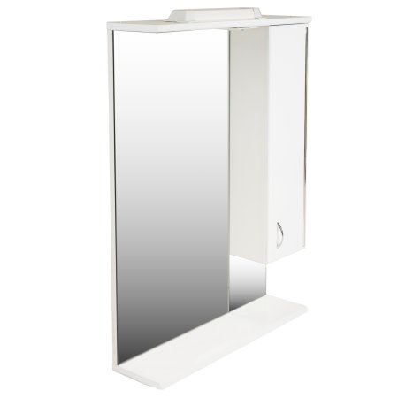 Шкаф-зеркало подвесной Мария 89х60х16см белый