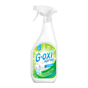 Пятновыводитель для белого белья G-OXI кислородный 600мл спрей GRASS
