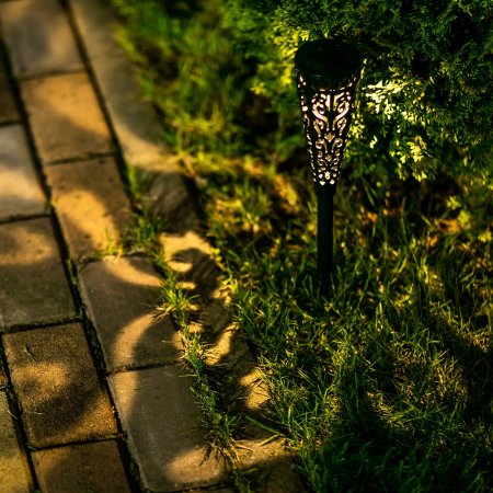 Светильник садовый Uniel USL-S-819-PT450 Arcana на солнечной батарее 42см