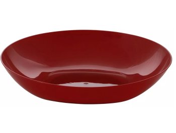 Тарелка 1 предмет Интерм 1л 21,5см цвет рубиновый