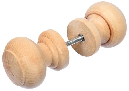 Ручка декоративная Банные штучки липа Круг