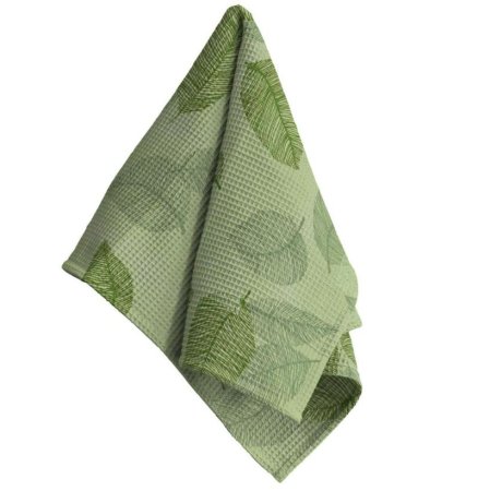 Кухонное полотенце Фольяж 60х45 см 1шт зеленый Кухонное полотенце Фольяж 60х45 см 1шт зеленый