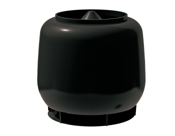 Колпак черный 160 мм Технониколь