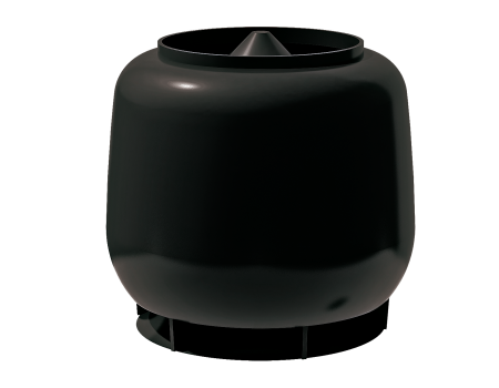 Колпак черный 160 мм Технониколь