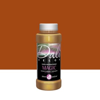 Эмаль акриловая декоративная DECOR Magic Dali медь 0,25 л
