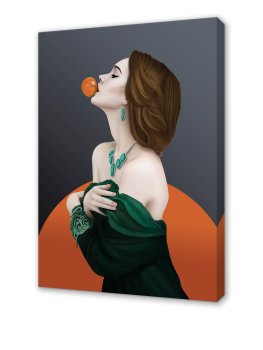 Картина на холсте Девушка 70х 50см