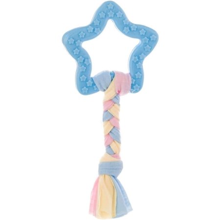Игрушка для собак Звезда на веревке 18смх7,8см h1см