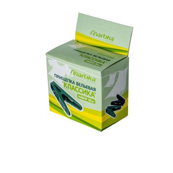 Набор прищепок Классика пластик 20 шт