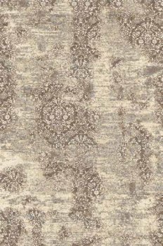 Ковер интерьерный Агата овал 1,7х1,2м коричнево-бежевый