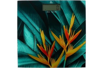 Весы напольные электронные Luazon Home Тропики цвет мультиколор