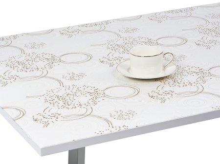 Клеенка силикон 461 золото/коричневый фон 0,6х20м