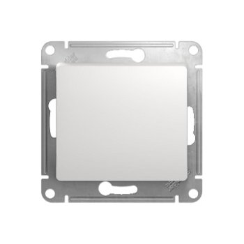 Переключатель встраиваемый Schneider Electric Glossa 1 кл. белый, арт. GSL000161