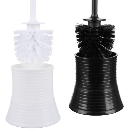 Ершик для унитаза Полосатый напольный цвет микс