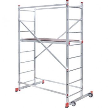 Вышка-тура Сибртех 8 ступеней алюминиевая