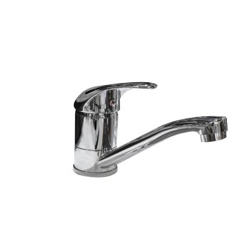 Смеситель для раковины одноручный Omega Omega 3304-1  цвет хром Смеситель для раковины одноручный Omega Omega 3304-1  цвет хром