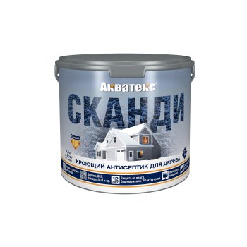 Антисептик Акватекс Сканди декоративный айсберг 2,5 л