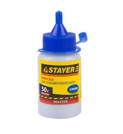Порошок разметочный STAYER синий 50г
