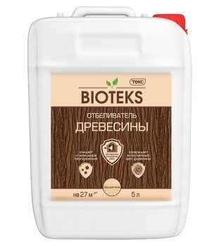 Антисептик Текс BIOTEKS отбеливающий бесцветный 5 л