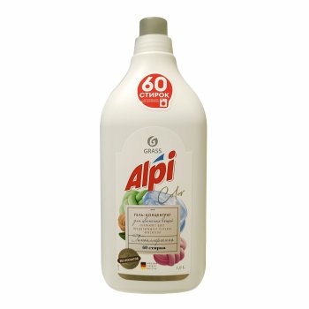 Гель для стирки белья GRASS Alpi Grass 1,8л для цветного белья для всех типов стирки