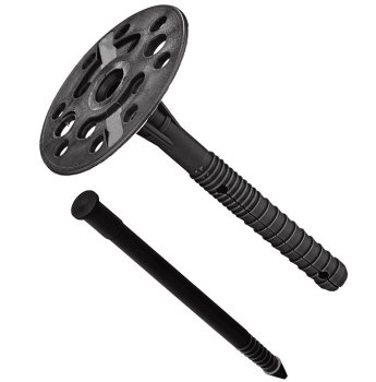 Дюбель для изоляции 10х90 мм 50шт с пластиковым гвоздем