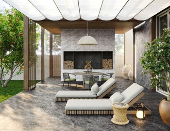 Керамогранит Thor, темно-серый 60х30х0,9 см