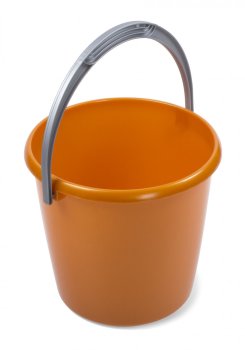 Ведро пластик Соло перламутровое 7л цвет оранжевый Ведро пластик Соло перламутровое 7л цвет оранжевый