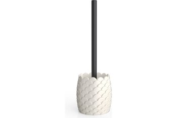 Ершик для унитаза WHITE DRAGON напольный цвет белый