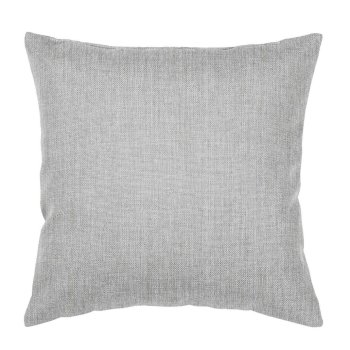 Подушка декоративная 40х40 см цвет пепельно-серый рогожка