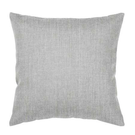 Подушка декоративная 40х40 см цвет пепельно-серый рогожка