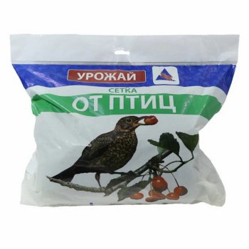 Сетка от птиц 6х6 мм 5х2 м цвет хаки