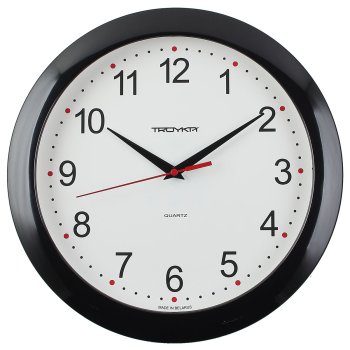 Часы настенные  Классика-2 Ø29см цвет черный