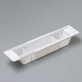 Полка для ванной белый