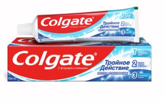 Паста зубная Colgate Тройное действие Экстра отбеливание 100мл