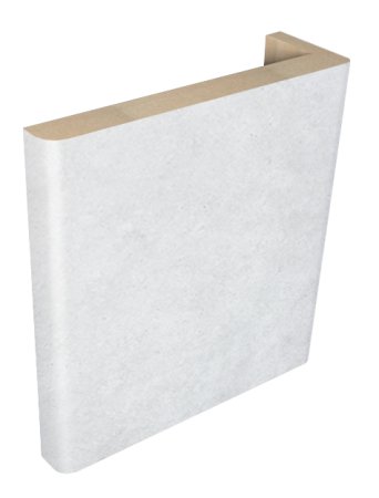 Наличник La Stella 2150х70х8 мм бетон светлый покрытие на основе полимерных пленок