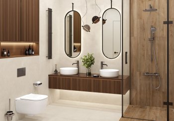 Керамогранит Microcement, Crema 120х60х0,95 см