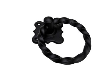 Ручка-кольцо Домарт 190х100мм черная