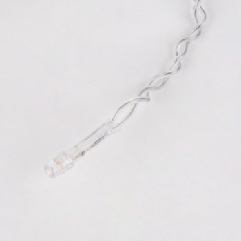 Гирлянда для дома бахрома 2м прозрачный 48 LED ламп прозрачный провод